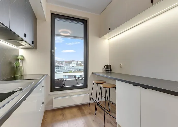 Portova Q4apartments Lägenhet Gdynia